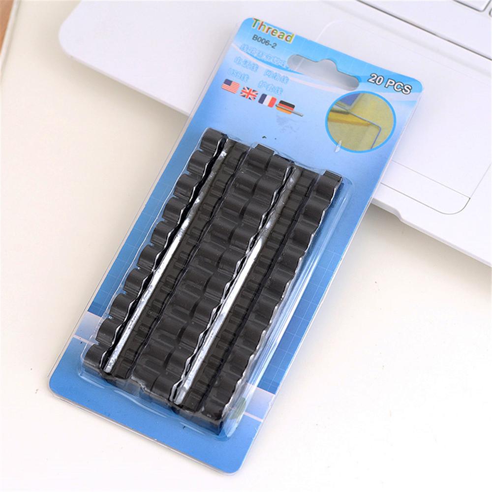 20Pcs Adhesive Cable Clips