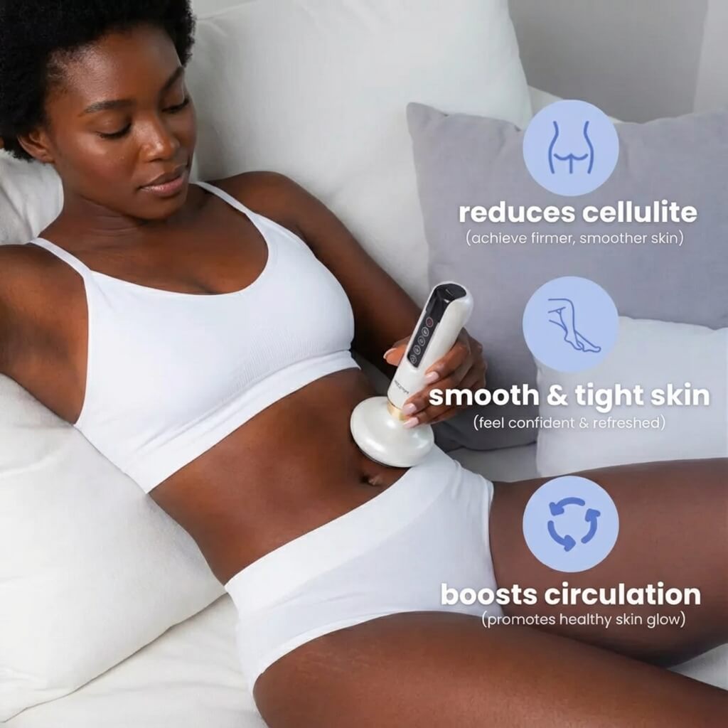 Electric Cupping Body Massager – Deep Tissue Suction & Heat Device for Muscle Relief - Image 5