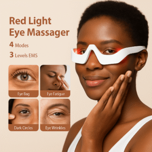 Red Light Eye Massager – Anti-Aging, Dark Circle & Puffiness Relief